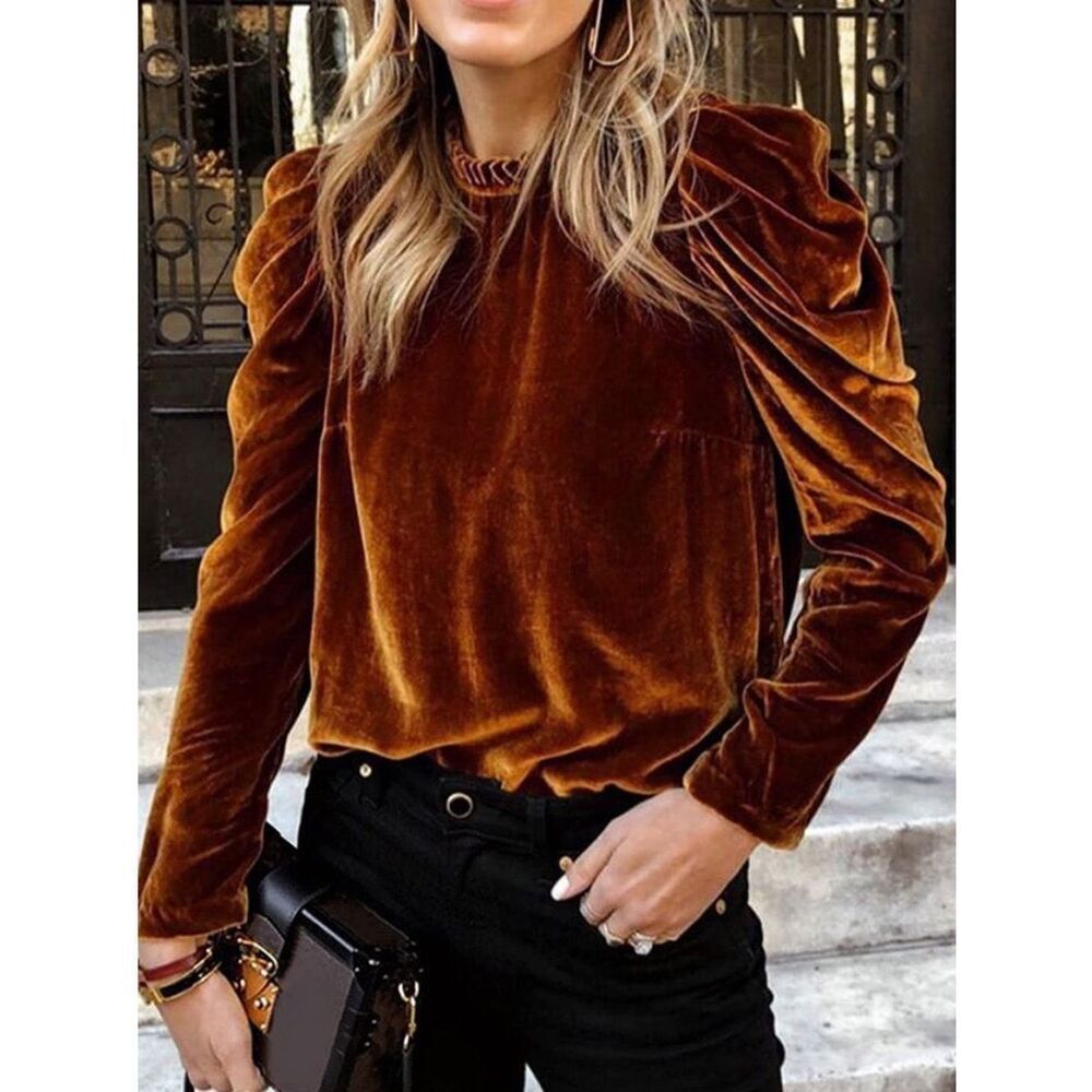 Ulla Johnson Velvet Giles Blouse